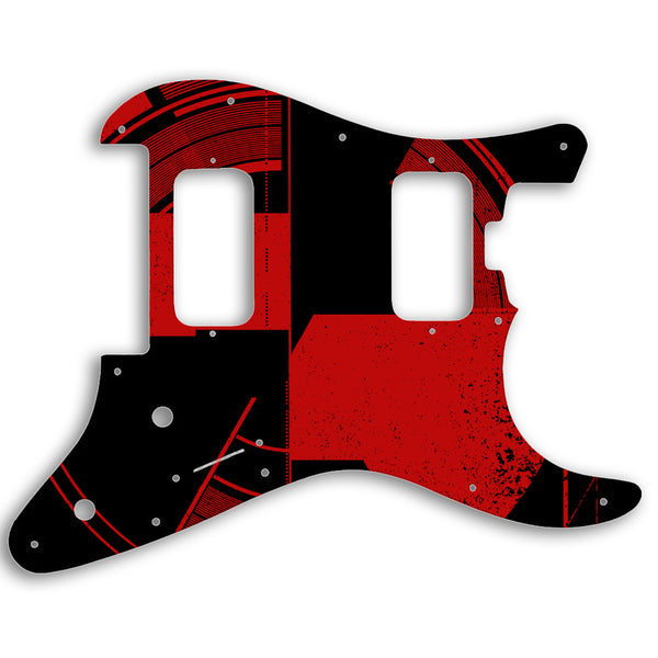 Charvel 2010-PRESENT MADE IN MEXICO PRO-MOD SO-CAL STYLE 1 HH FR Custom Pickguard Scratchplate ABSTRACT Design