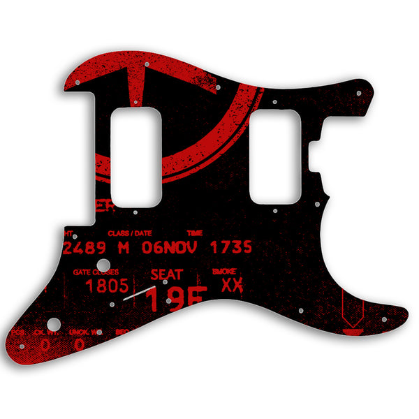 Charvel 2010-PRESENT MADE IN MEXICO PRO-MOD SO-CAL STYLE 1 HH FR Custom Pickguard Scratchplate ABSTRACT Design