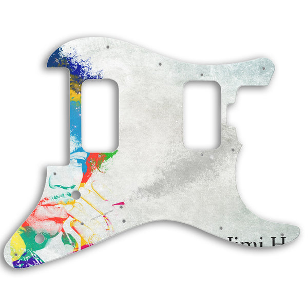 Charvel 2010-PRESENT MADE IN MEXICO PRO-MOD SO-CAL STYLE 1 HH FR Custom Pickguard Scratchplate Jimi Design