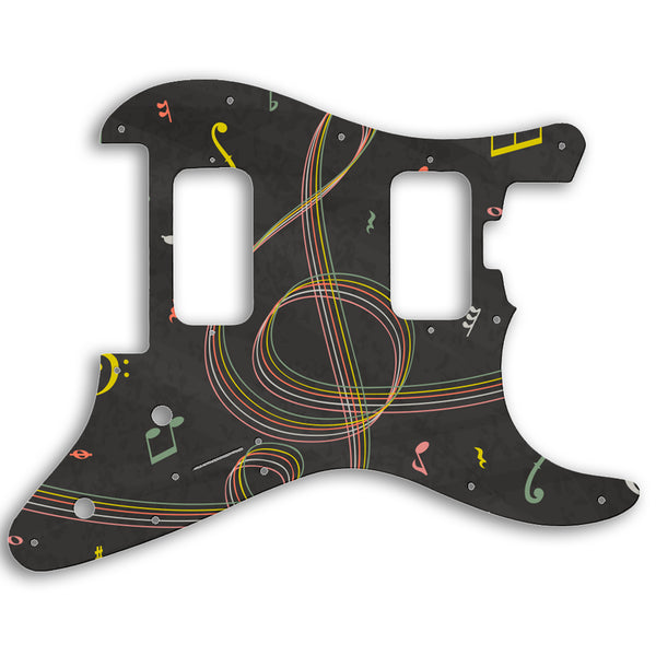 Charvel 2010-PRESENT MADE IN MEXICO PRO-MOD SO-CAL STYLE 1 HH FR Custom Pickguard Scratchplate Music Design