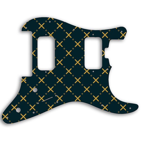 Charvel 2010-PRESENT MADE IN MEXICO PRO-MOD SO-CAL STYLE 1 HH FR Custom Pickguard Scratchplate Pattern Design