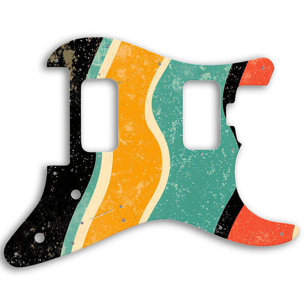 Charvel 2010-PRESENT MADE IN MEXICO PRO-MOD SO-CAL STYLE 1 HH FR Custom Pickguard Scratchplate RETRO Design