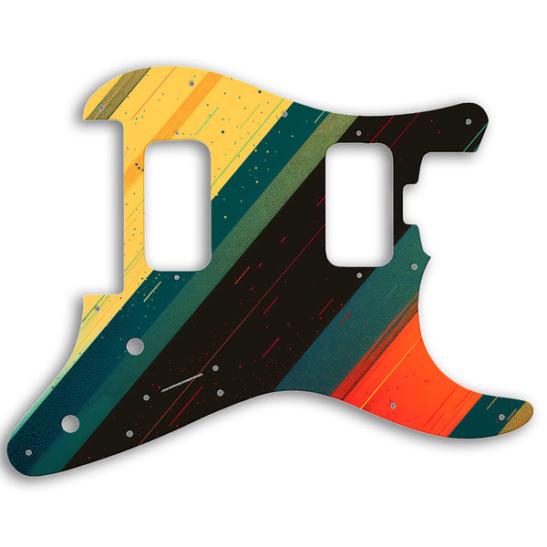 Charvel 2010-PRESENT MADE IN MEXICO PRO-MOD SO-CAL STYLE 1 HH FR Custom Pickguard Scratchplate RETRO Design