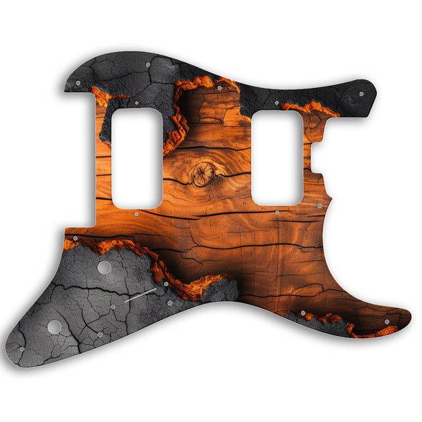 Charvel 2010-PRESENT MADE IN MEXICO PRO-MOD SO-CAL STYLE 1 HH FR Custom Pickguard Scratchplate Wood Design