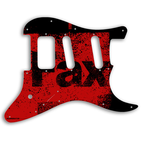 Charvel 2014-PRESENT SO-CAL JAKE E LEE USA SIGNATURE Custom Pickguard Scratchplate ABSTRACT Design