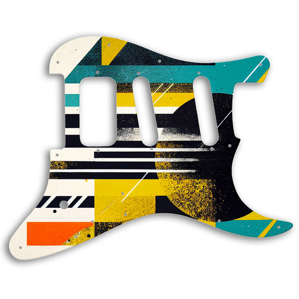 Charvel 2014-PRESENT SO-CAL JAKE E LEE USA SIGNATURE Custom Pickguard Scratchplate ABSTRACT Design