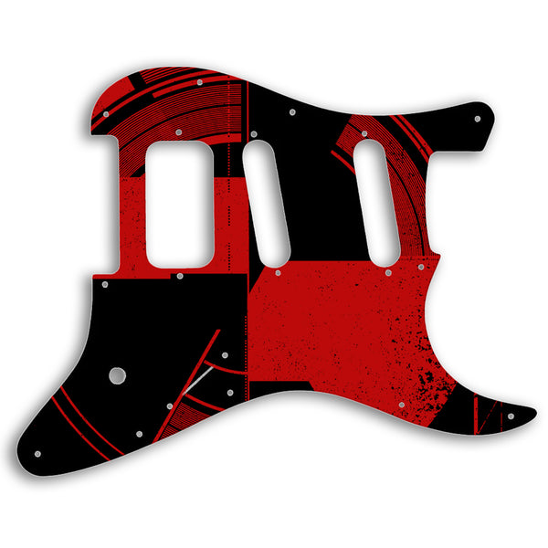 Charvel 2014-PRESENT SO-CAL JAKE E LEE USA SIGNATURE Custom Pickguard Scratchplate ABSTRACT Design