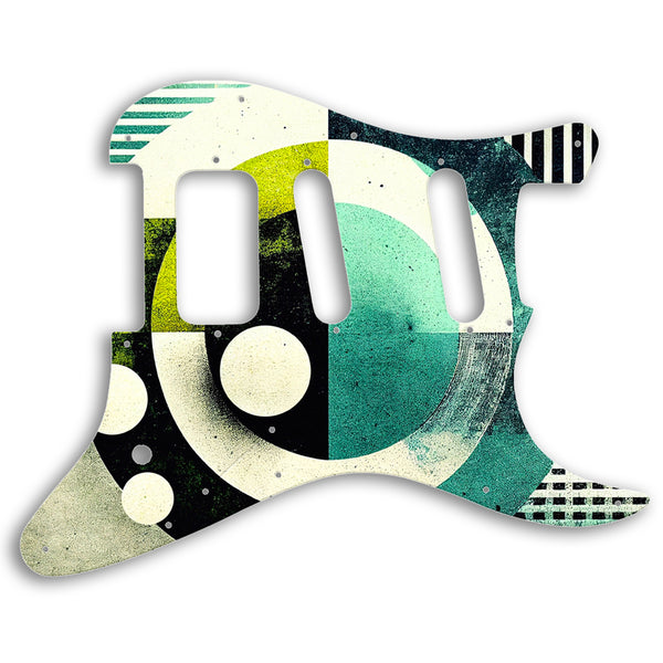 Charvel 2014-PRESENT SO-CAL JAKE E LEE USA SIGNATURE Custom Pickguard Scratchplate ABSTRACT Design