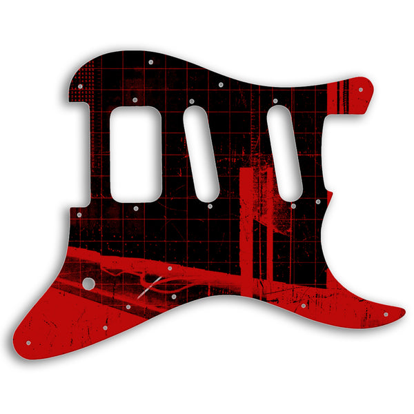 Charvel 2014-PRESENT SO-CAL JAKE E LEE USA SIGNATURE Custom Pickguard Scratchplate ABSTRACT Design