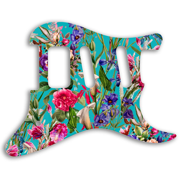 Charvel 2014-PRESENT SO-CAL JAKE E LEE USA SIGNATURE Custom Pickguard Scratchplate FLOWERS Design