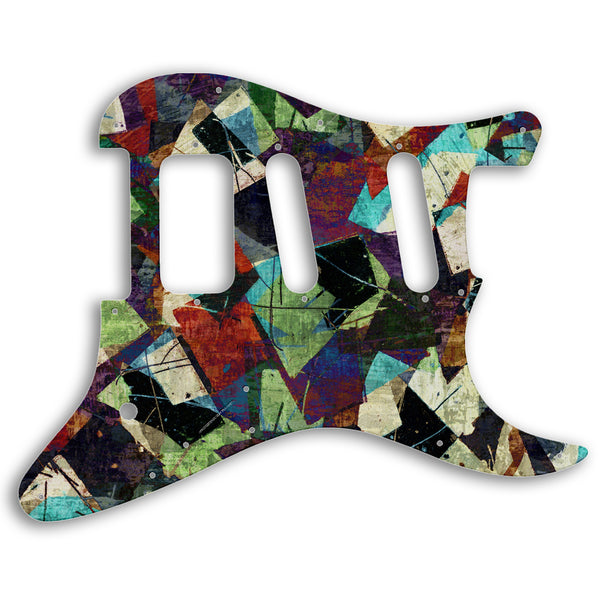 Charvel 2014-PRESENT SO-CAL JAKE E LEE USA SIGNATURE Custom Pickguard Scratchplate GEOMETRIC Design