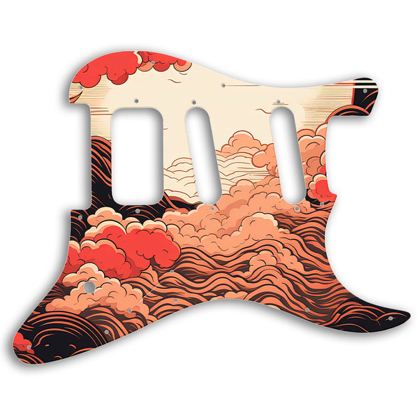 Charvel 2014-PRESENT SO-CAL JAKE E LEE USA SIGNATURE Custom Pickguard Scratchplate Japanese Design