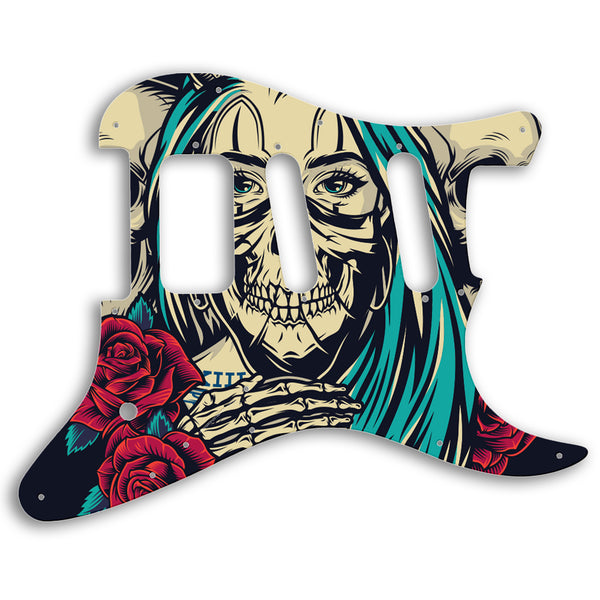 Charvel 2014-PRESENT SO-CAL JAKE E LEE USA SIGNATURE Custom Pickguard Scratchplate Skull Design