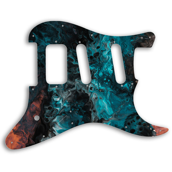 Charvel 2014-PRESENT SO-CAL JAKE E LEE USA SIGNATURE Custom Pickguard Scratchplate SWIRL Design