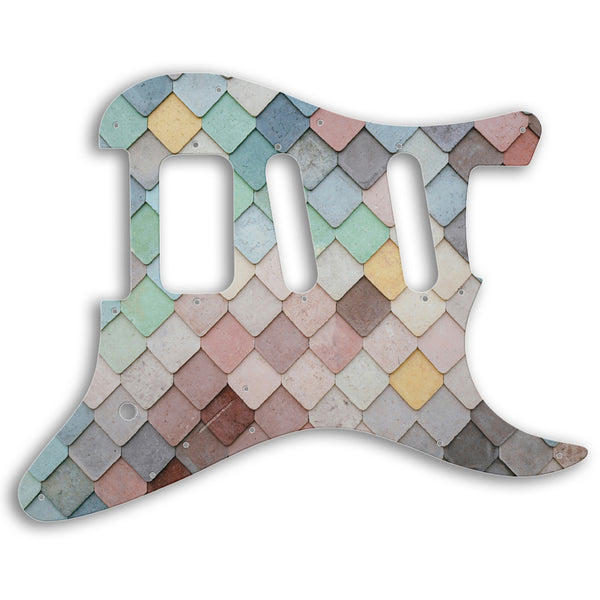 Charvel 2014-PRESENT SO-CAL JAKE E LEE USA SIGNATURE Custom Pickguard Scratchplate TILES Design