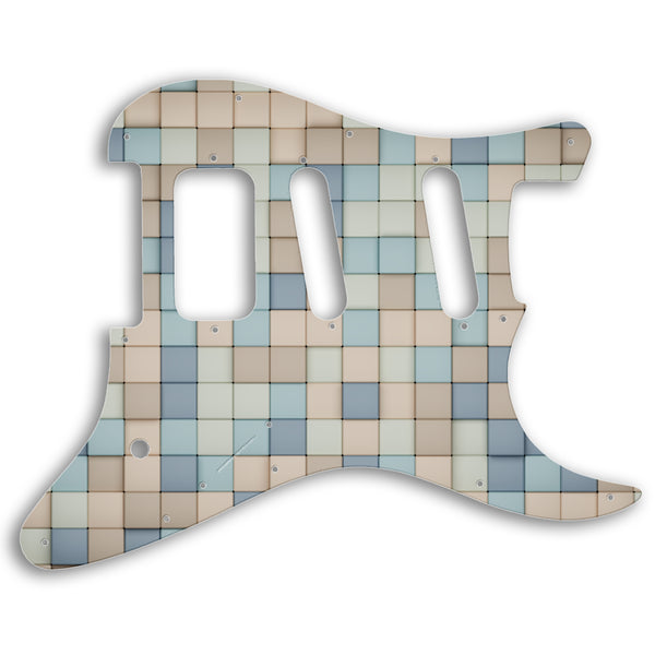 Charvel 2014-PRESENT SO-CAL JAKE E LEE USA SIGNATURE Custom Pickguard Scratchplate TILES Design