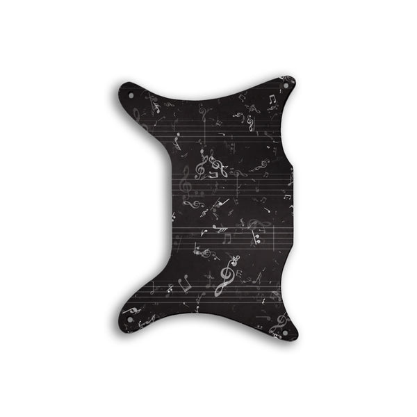 Epiphone CORONET Custom Pickguard Scratchplate Music Design