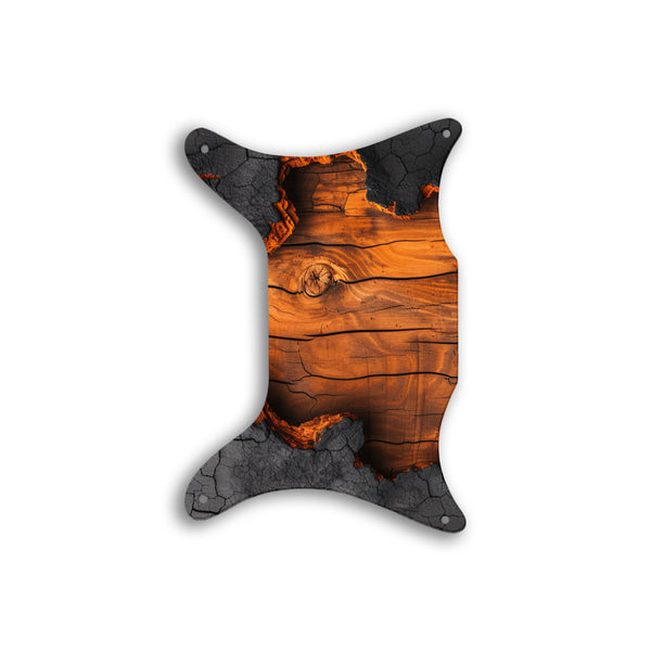 Epiphone CORONET Custom Pickguard Scratchplate Wood Design