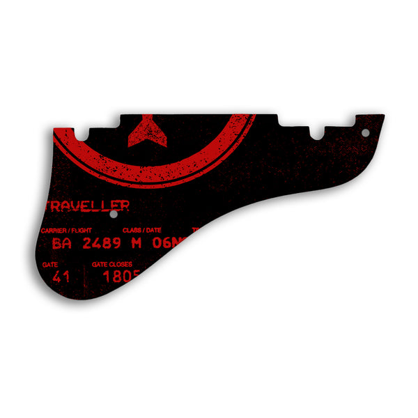 Epiphone EMPEROR SWINGSTER Custom Pickguard Scratchplate ABSTRACT Design