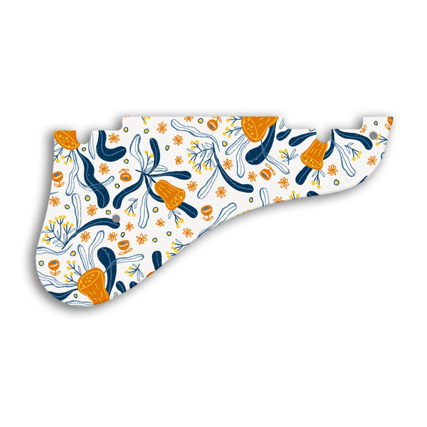 Epiphone EMPEROR SWINGSTER Custom Pickguard Scratchplate Floral Design