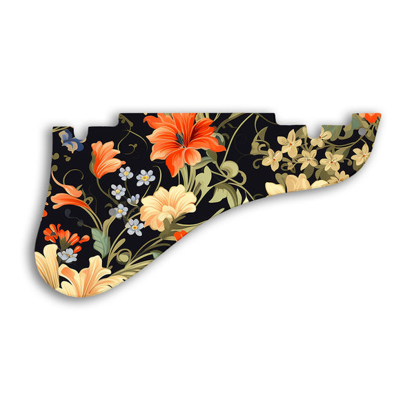 Epiphone EMPEROR SWINGSTER Custom Pickguard Scratchplate Floral Design