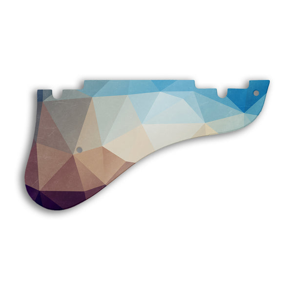 Epiphone EMPEROR SWINGSTER Custom Pickguard Scratchplate POLYGON Design