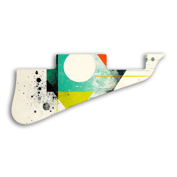 Epiphone EPIPHONE LES PAUL STANDARD Custom Pickguard Scratchplate ABSTRACT Design