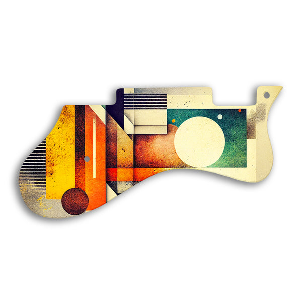 Epiphone Riviera Custom Pickguard Scratchplate ABSTRACT Design