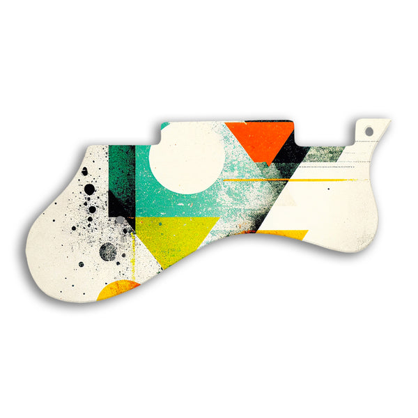 Epiphone Riviera Custom Pickguard Scratchplate ABSTRACT Design