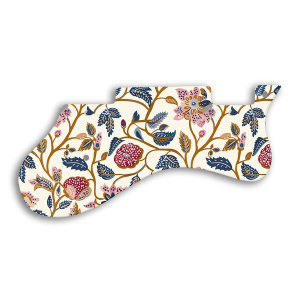 Epiphone Riviera Custom Pickguard Scratchplate INDIAN_FLORAL Design