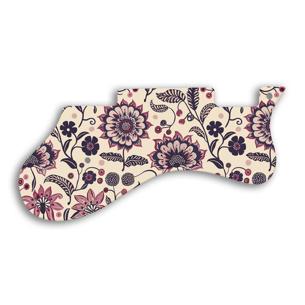 Epiphone Riviera Custom Pickguard Scratchplate INDIAN_FLORAL Design