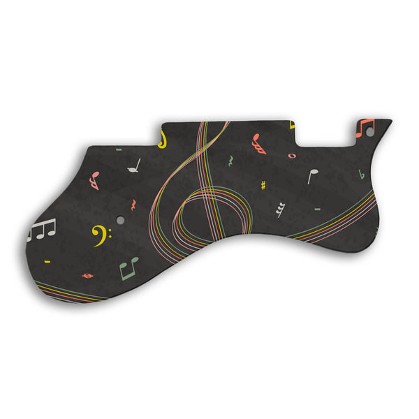 Epiphone Riviera Custom Pickguard Scratchplate Music Design