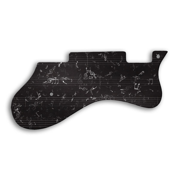 Epiphone Riviera Custom Pickguard Scratchplate Music Design