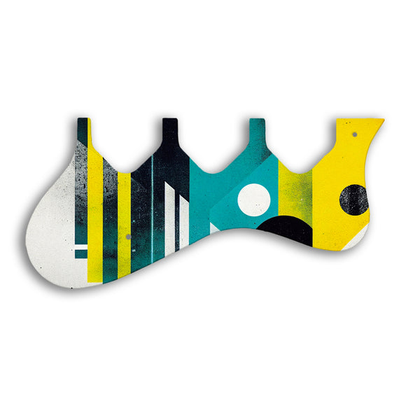 Epiphone RIVIERA CUSTOM P93 Custom Pickguard Scratchplate ABSTRACT Design