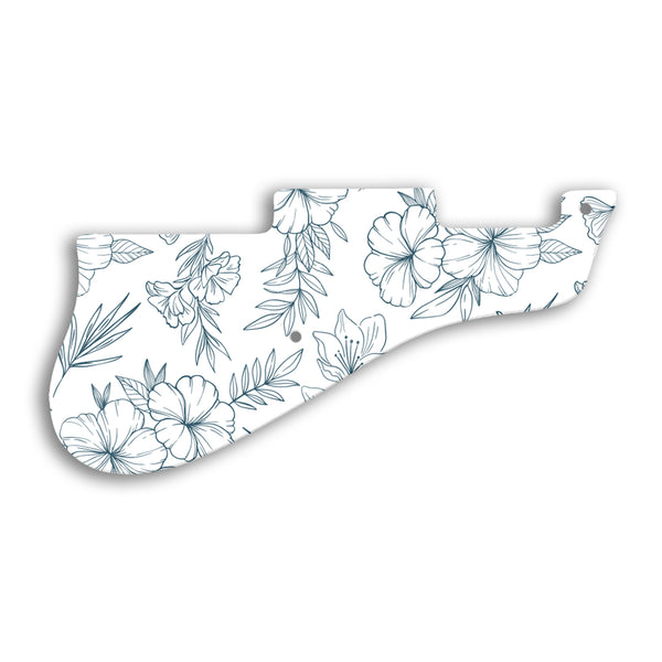 Epiphone SORRENTO Custom Pickguard Scratchplate Floral Design