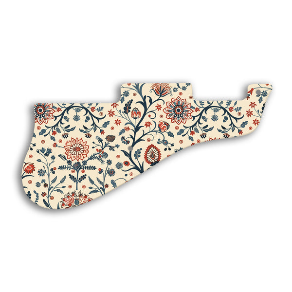 Epiphone SORRENTO Custom Pickguard Scratchplate INDIAN_FLORAL Design