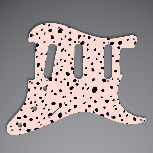 Fender Fender Stratocaster SSS pickguard 3 Ply(W/B/W) for USA/Mexican Custom Pickguard Scratchplate GIRLY Design