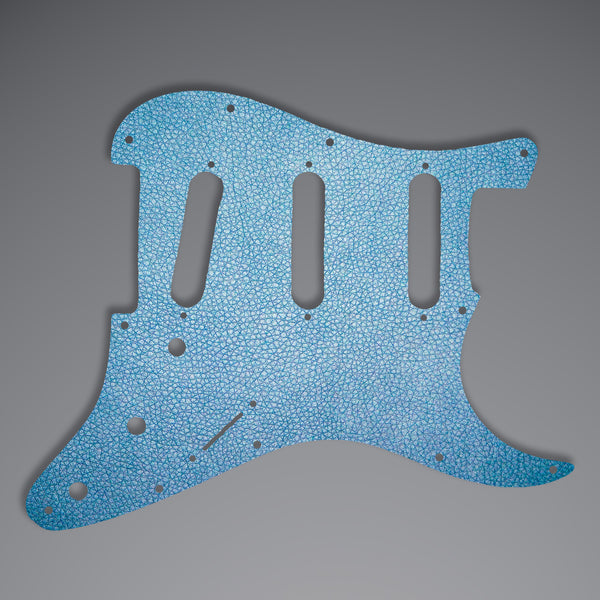 Fender Fender Stratocaster SSS pickguard 3 Ply(W/B/W) for USA/Mexican Custom Pickguard Scratchplate LEATHER Design