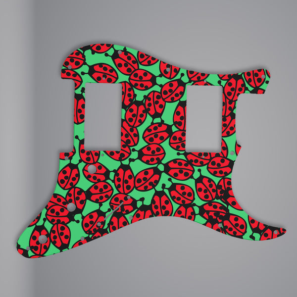 Fender Fender Stratocaster Pickguard HH 3 Ply (W/B/W) 11 mounting hole Custom Pickguard Scratchplate GIRLY Design