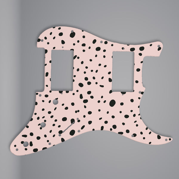 Fender Fender Stratocaster Pickguard HH 3 Ply (W/B/W) 11 mounting hole Custom Pickguard Scratchplate GIRLY Design