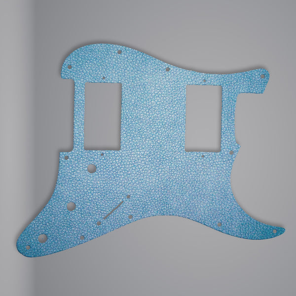 Fender Fender Stratocaster Pickguard HH 3 Ply (W/B/W) 11 mounting hole Custom Pickguard Scratchplate LEATHER Design