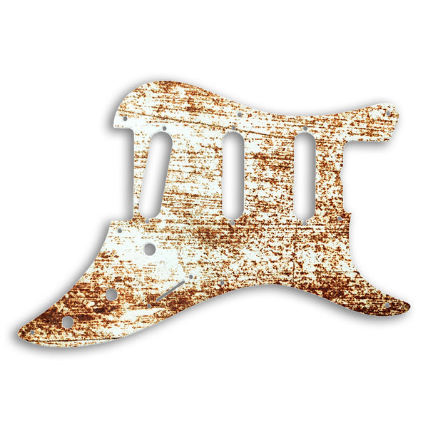 Fender 1983 Bullet Deluxe S3 Custom Pickguard Scratchplate Rust Design