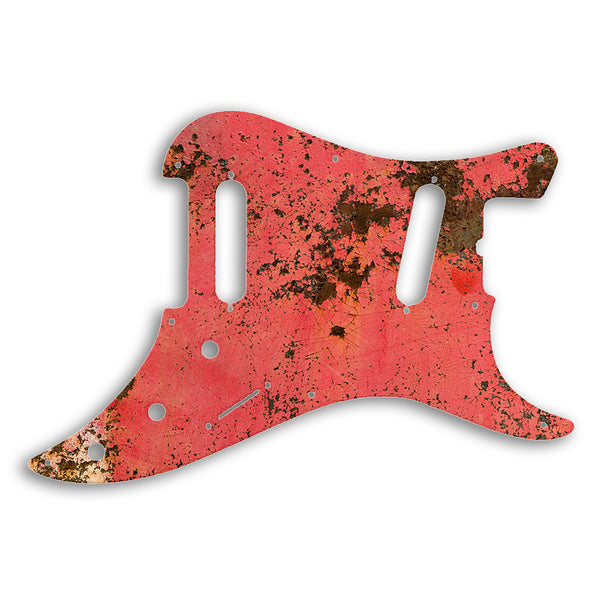 Fender 1981 to 1983 Original Bullet Custom Pickguard Scratchplate Rust Design