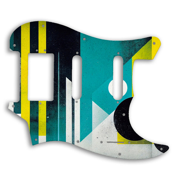 Fender 2019 Alternate Reality Sixty-Six Custom Pickguard Scratchplate ABSTRACT Design