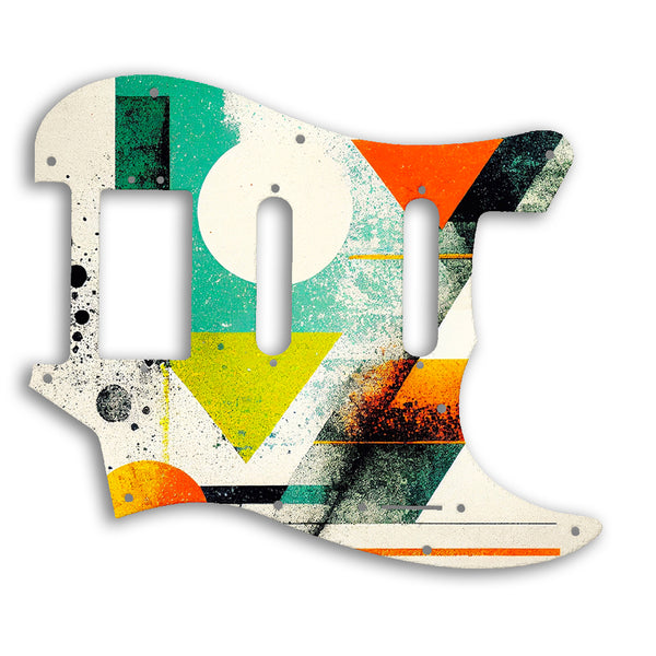 Fender 2019 Alternate Reality Sixty-Six Custom Pickguard Scratchplate ABSTRACT Design