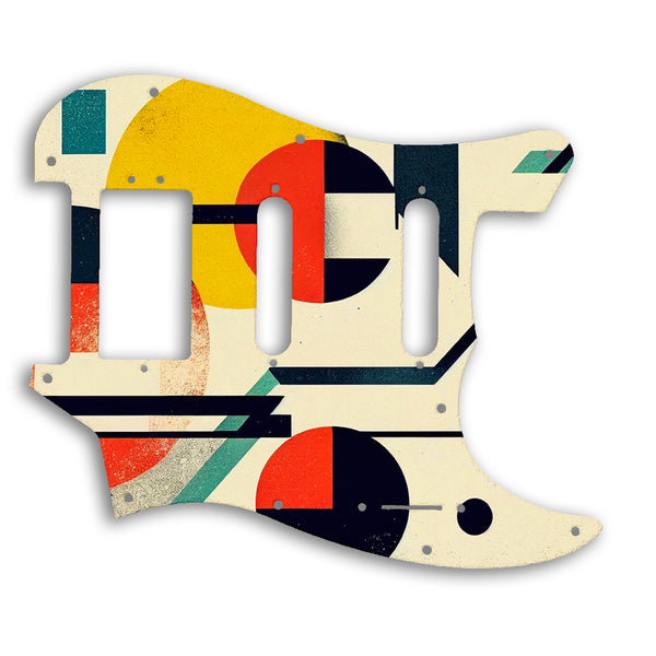 Fender 2019 Alternate Reality Sixty-Six Custom Pickguard Scratchplate ABSTRACT Design