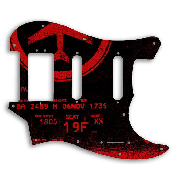 Fender 2019 Alternate Reality Sixty-Six Custom Pickguard Scratchplate ABSTRACT Design