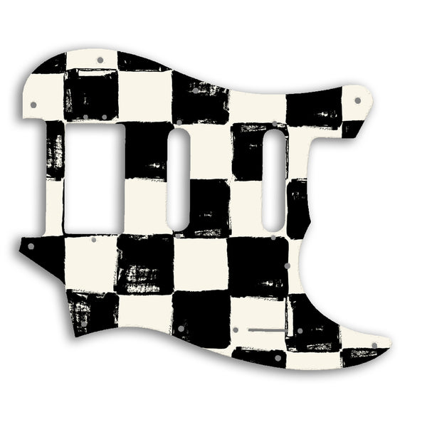 Fender 2019 Alternate Reality Sixty-Six Custom Pickguard Scratchplate CHESS Design