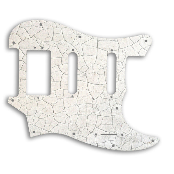 Fender 2019 Alternate Reality Sixty-Six Custom Pickguard Scratchplate CRACKED Design