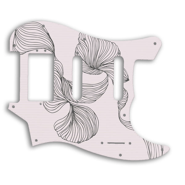 Fender 2019 Alternate Reality Sixty-Six Custom Pickguard Scratchplate Line Design